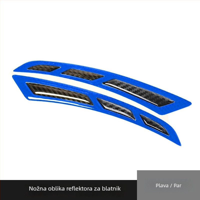 Yazuite Traka za branik - Reflektirajuća naljepnica, Model 90845, Kompatibilno sa svim modelima