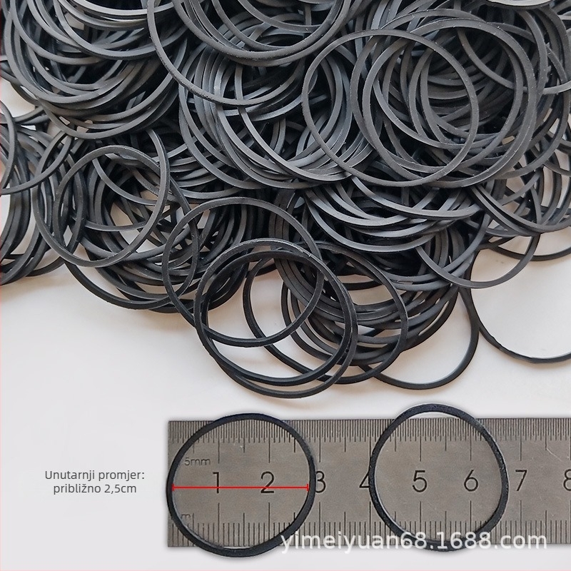 Frizerski alati – elastična gumica za kosu za punđu – 200 komada – Marka: Other – Nije uvezeno