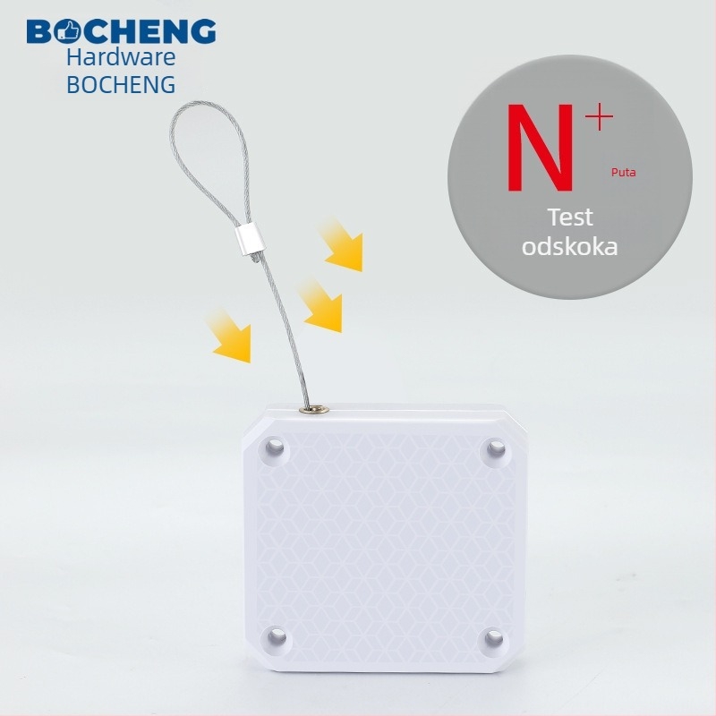 Automatsko zatvaranje vrata bez bušenja – za drvena, metalna i željezna vrata; materijali: plastika i nehrđajući čelik; moderan minimalistički stil