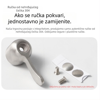 Drška slavine za kuhinju, legura, moderni minimalistički stil, mogućnost prilagođavanja