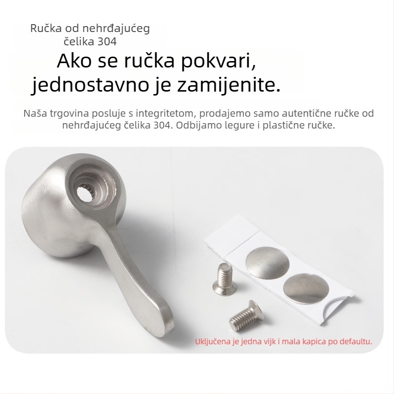 Drška slavine za kuhinju, legura, moderni minimalistički stil, mogućnost prilagođavanja