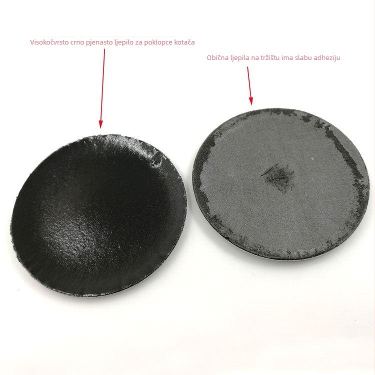 Središnja kapica kotača – ABS plast s aluminijskim logom i epoksijskim ogledalom; Podrijetlo: Guangzhou; Univerzalno za modificirane felge