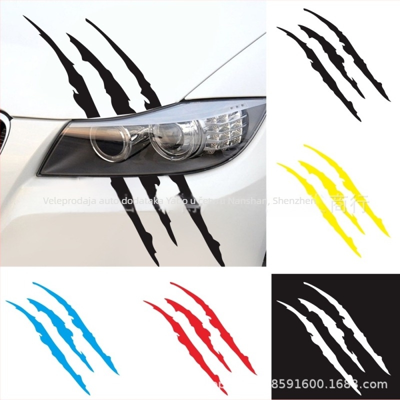 PVC vanjska naljepnica za karoseriju autom, kiparski stil, prilagodljivo, jaka prianja