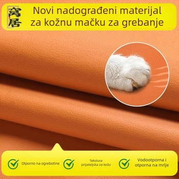 Kožni jastuk za pod, japanski tatami stil, minimalistički dizajn, za dnevni boravak, spavaću sobu ili balkon