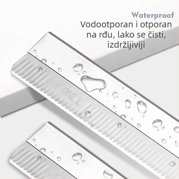 Set za obrve od nehrđajućeg čelika – za makeup umjetnike, muškarce i žene, pogodan za početnike