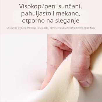 Kreativni jastučić za sjedenje s drškom za dnevni boravak i pod, slatka neklizajuća i otporna podloga, uklonjiva i periva navlaka