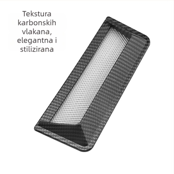 Hailongtai ABS Dekorativna naljepnica za otvor zraka automobila, samoljepljiva instalacija