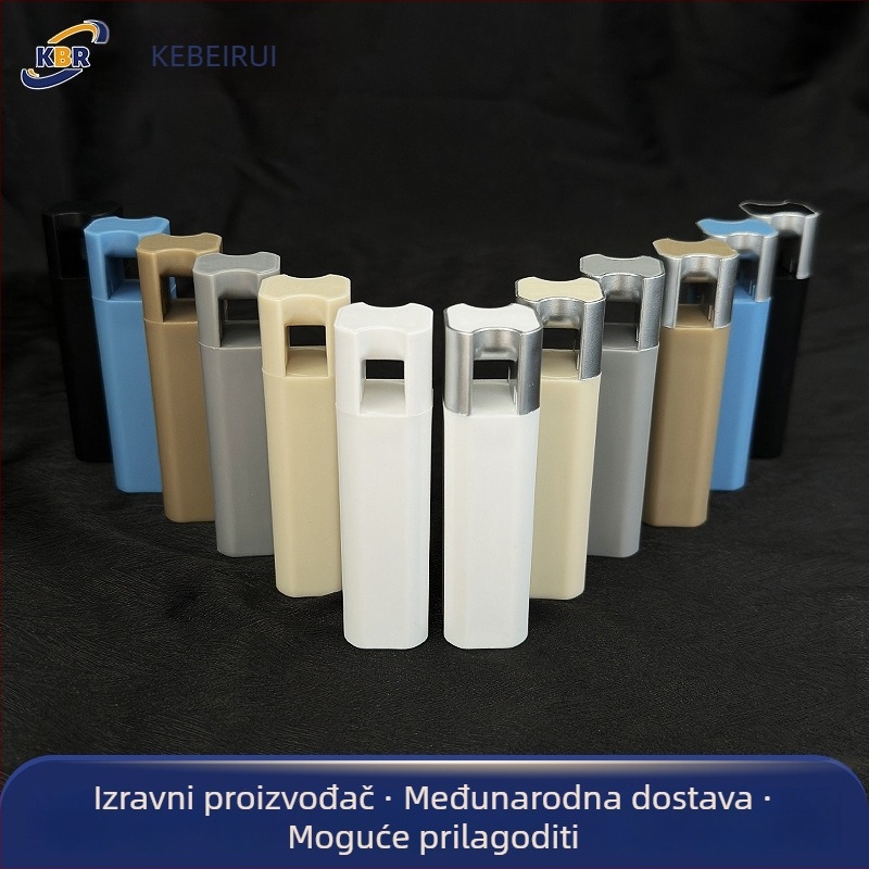 Kvadratna ručka-pendentski dodatak za zavjesu na šinu | Materijal: plastika + željezne čestice | Težina: 55 g / 80 g | Marka: Kebo Rui | Stil: Moderni minimalizam