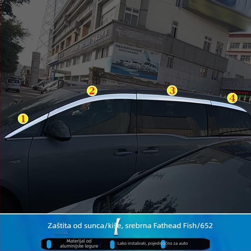 Kiša zaštita obrub za Buick GL8 ES/653T/652T — Just Right, Materijal: Drugi, Prilagodba: Moguća