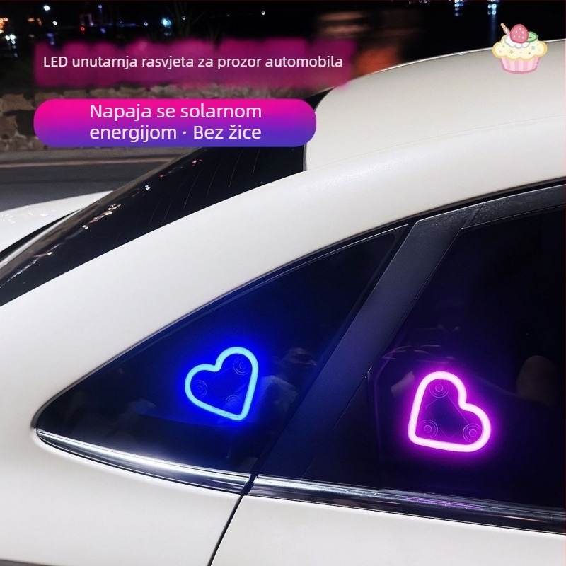 Naljepnice za karoseriju automobila – trokutasti geometrijski uzorak, samolijepljive, za bočnu stranu automobila, materijal: plastika.