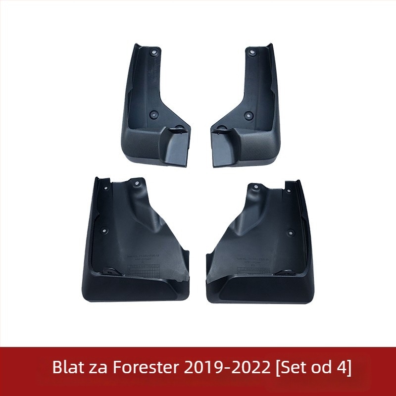 Subaru Forester XV Outback blatnik za kotače – plastični, 2019–2023, podrška montaži