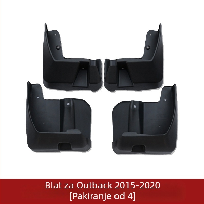 Subaru Forester XV Outback blatnik za kotače – plastični, 2019–2023, podrška montaži