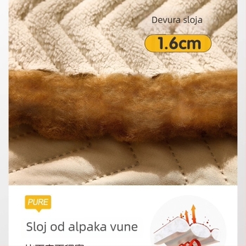 Zavjese otporne na vjetar i tople za zimu s potpunim zatamnjenjem, ultra debela zvučna izolacija, zimská pamučna izolacija