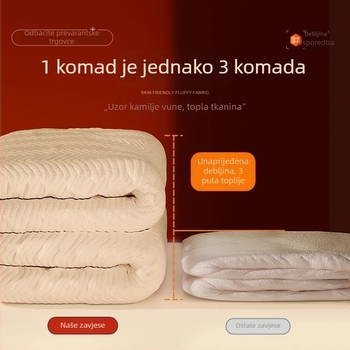 Zavjese otporne na vjetar i tople za zimu s potpunim zatamnjenjem, ultra debela zvučna izolacija, zimská pamučna izolacija