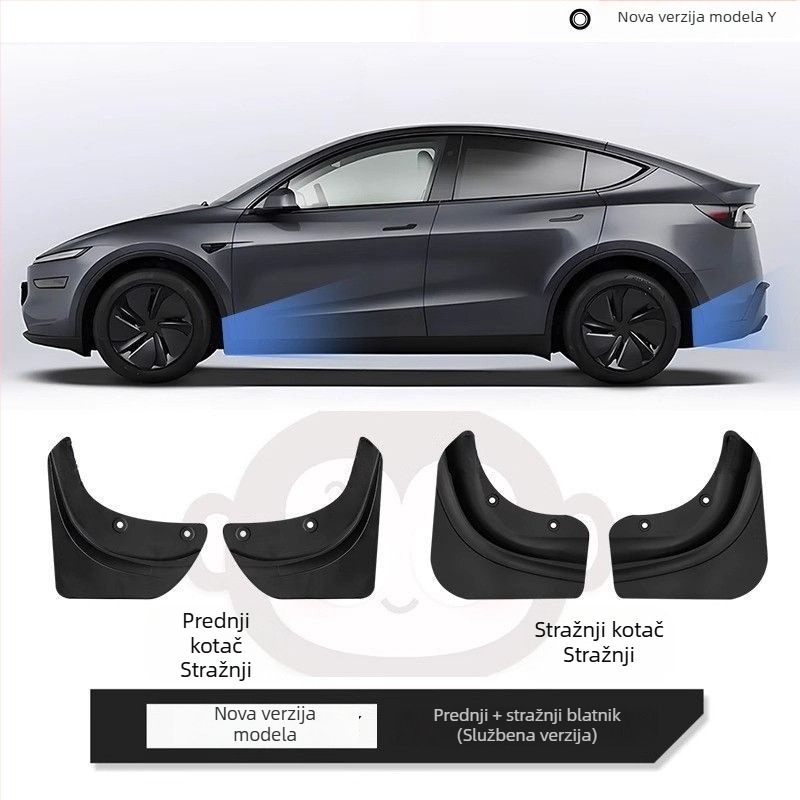 Blenda blatnika za Tesla Model Y/Model 3 (nova verzija) – dekorativni modulacijski dodatak za automatski prijenos