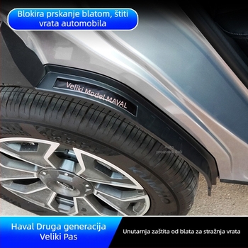 Haval Dargo 2. generacije blatobrani, stražnje unutarnje obloge kotača i dijelovi za prilagodbu lukova kotača