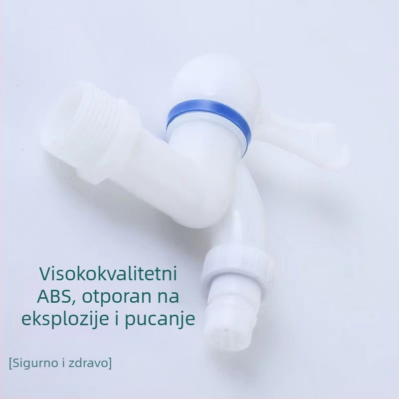 Plastični čep s keramičnim jezgrom i PP kućištem, univerzalna navojna veza, topla i hladna voda, brzo otvaranje