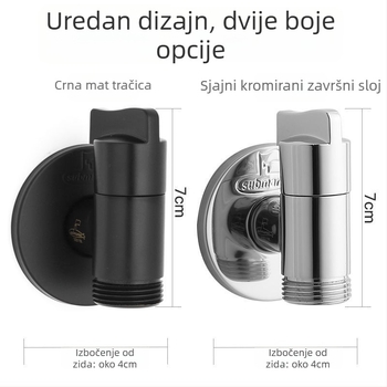 Submarine bakreni električni slavine za toplu vodu s keramičkim disk ventilom, CE certificirano