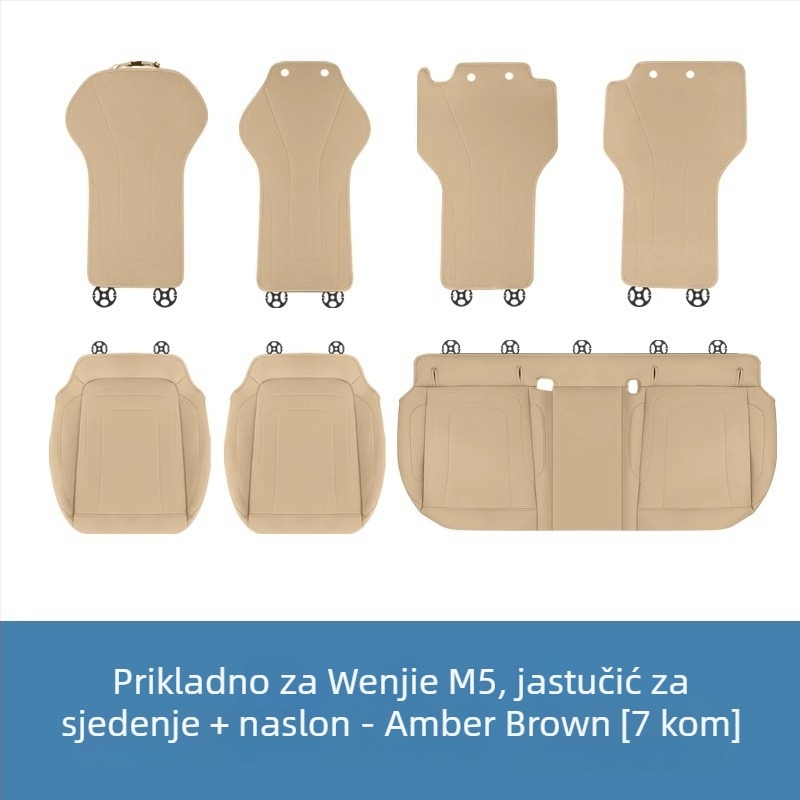 Navlaka za sjedalo Huawei AITO Wenjie New M5/M7 s jastučićem za sjedalo i jastučićem za naslon