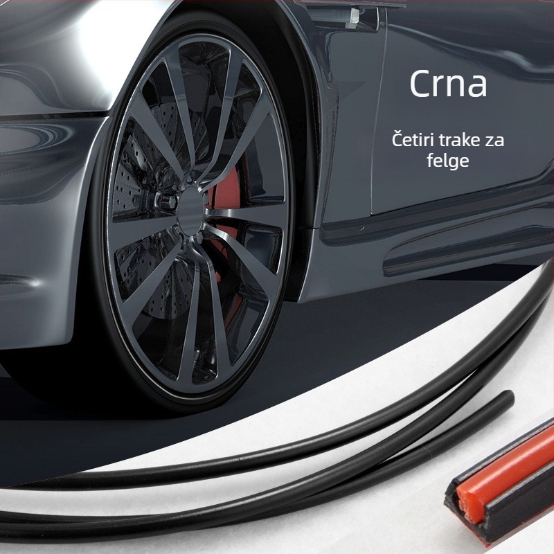 PVC zaštitna traka za hub automobila, anti-kolizijski traka, Generalni model, kompatibilan sa svim modelima, marka Yizhi Valley