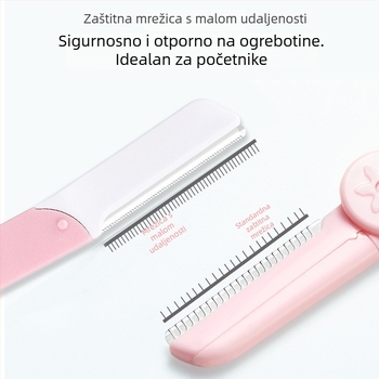 Marianne trimer za obrve, 3 komada, neklizajući držač, ABS + nehrđajući čelik, model 0413