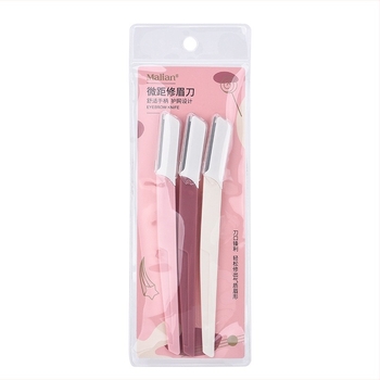 Marianne trimer za obrve, 3 komada, neklizajući držač, ABS + nehrđajući čelik, model 0413