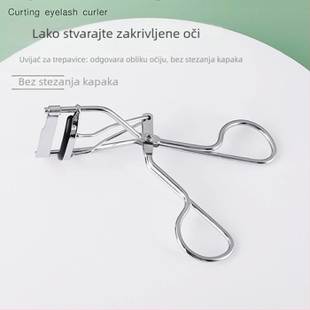 Klešta za trepavice od nehrđajućeg čelika – ručna, prijenosna, pakiranje 500 komada, za uobičajenu uporabu