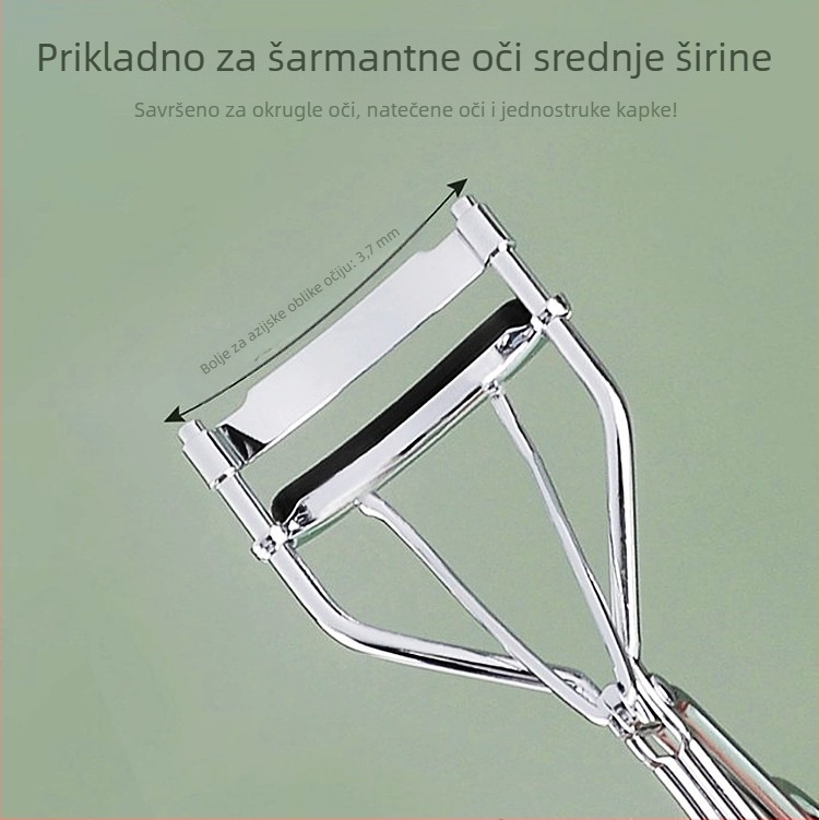 Klešta za trepavice od nehrđajućeg čelika – ručna, prijenosna, pakiranje 500 komada, za uobičajenu uporabu
