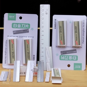 Žiletke za obrve – set od 10 kom, alat za oblikovanje obrva, materijal: običan