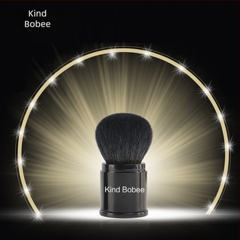 Make-up četkica – izvlačna, prenosna, jedinstveni set, plastična drška – Golden Barbara