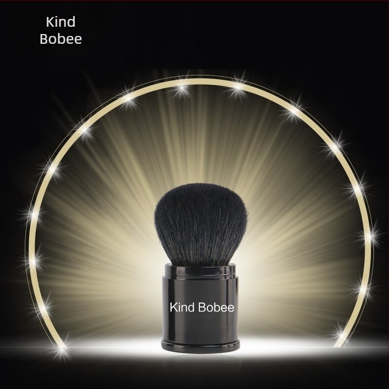 Make-up četkica – izvlačna, prenosna, jedinstveni set, plastična drška – Golden Barbara