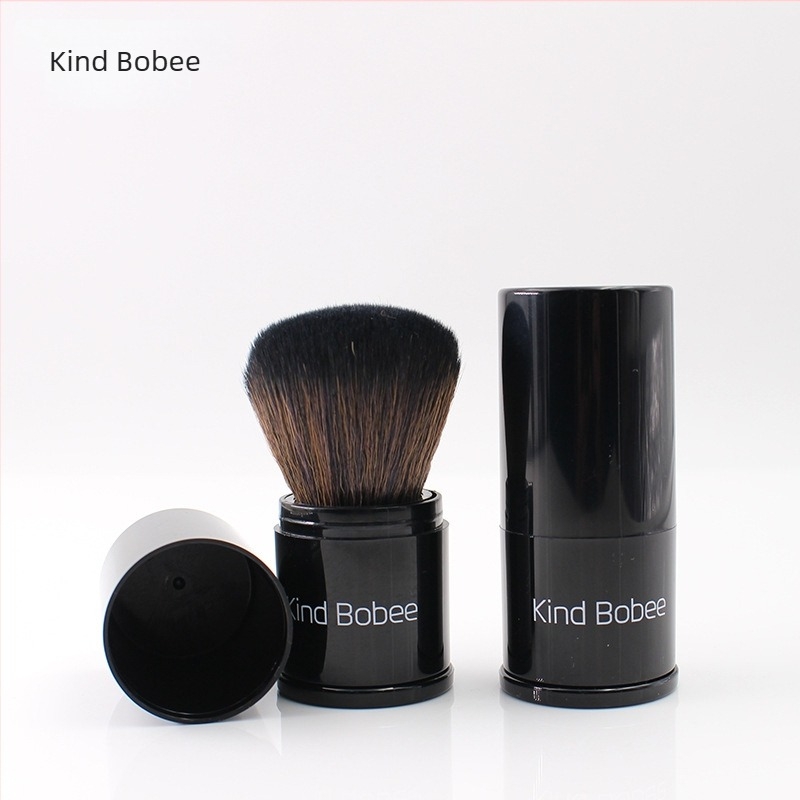 Make-up četkica – izvlačna, prenosna, jedinstveni set, plastična drška – Golden Barbara