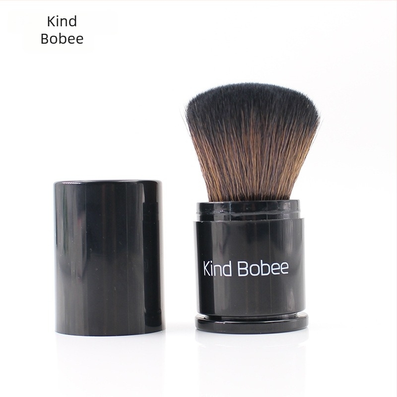 Make-up četkica – izvlačna, prenosna, jedinstveni set, plastična drška – Golden Barbara