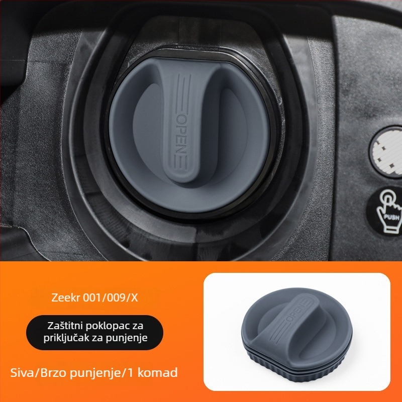 Silikonski zaštitni poklopac punjačkog porta s vodootpornom magnetskom brtvom za modele 001/009/X