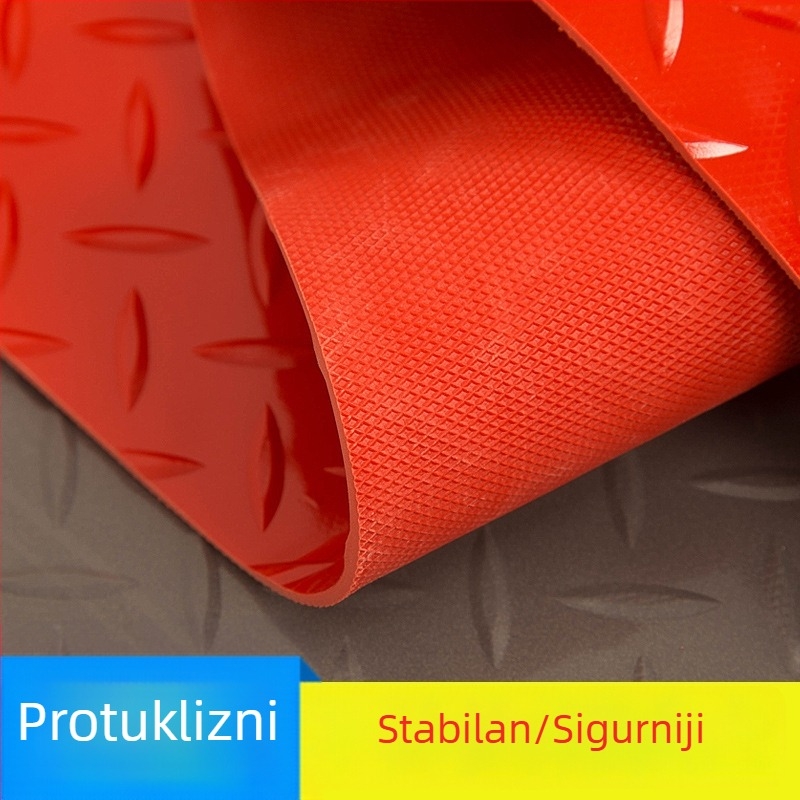 Pod pod za van i kamion – protuklizna PVC gumena podloga kutijastog tipa za električni tricikl i mala vozila