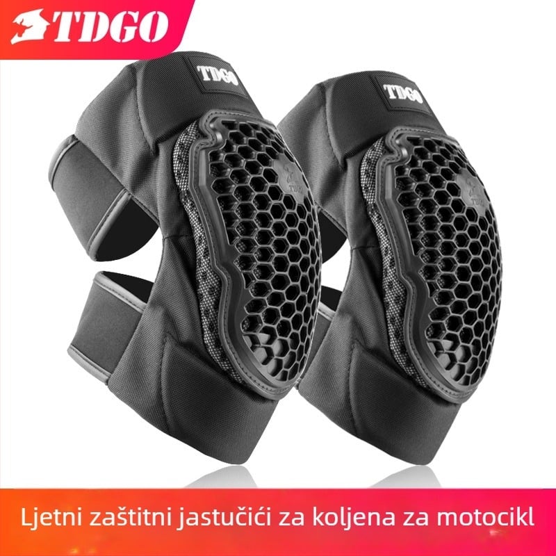 Motociklistička zaštitna oprema: koljena i lakatni štitnici, EVA materijal, dizajn otporan na vjetar, četverodjelni set