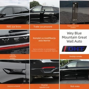 Auto dekorativni lim za prozore i vrata, traka za krovnu prtljagu i oznaka blatnika (Kod proizvoda: Pl554324693565; Bez prilagodbe; Značka: Drugo; Materijal: Drugo; Primjenjivi modeli: Drugo)