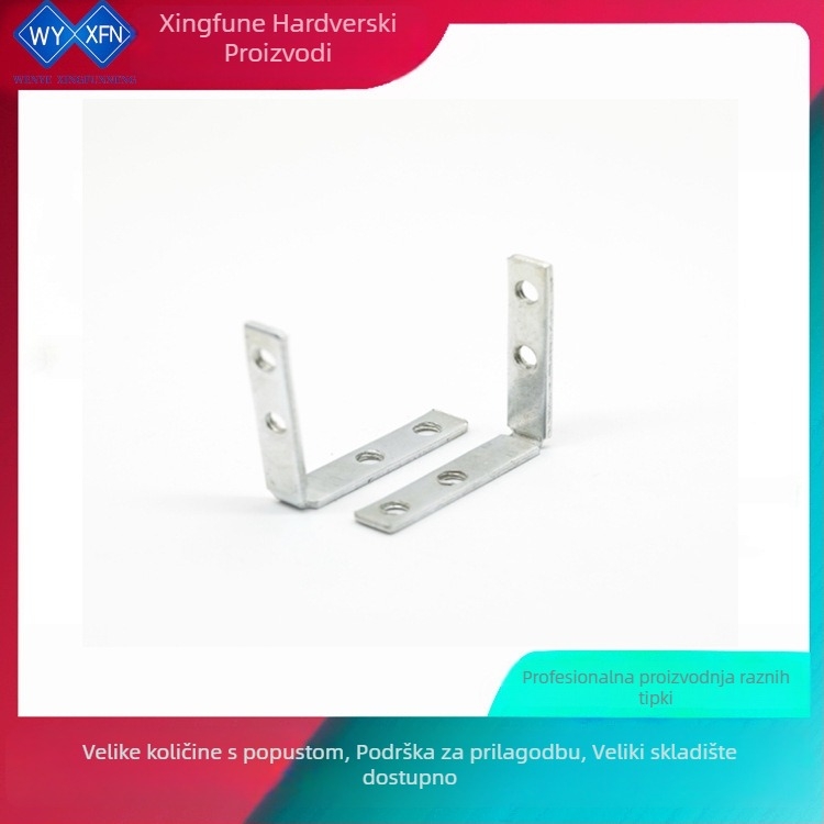 Aluminijski profilni spojnik, željezo, model JM1, marka Xingfuneng, kod kuta, moderan minimalistički stil