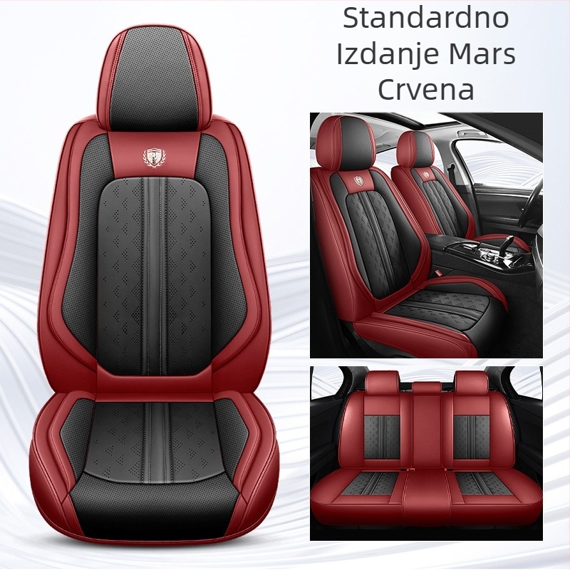 Pad's Navlaka za auto sjedalo - PU površina, punjenje od pjene, šivani rub, universalno za sve sezone