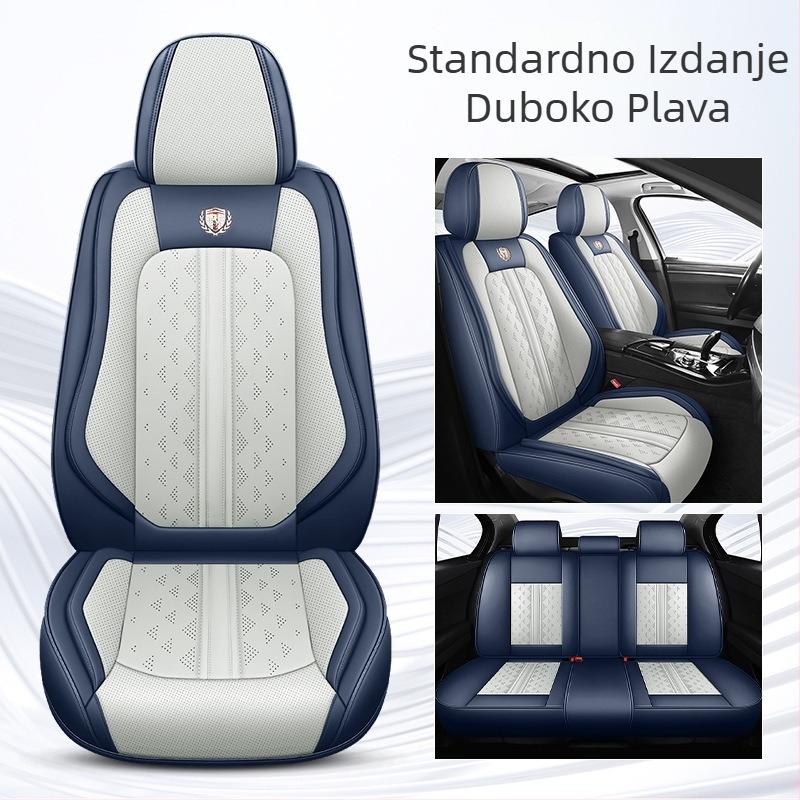 Pad's Navlaka za auto sjedalo - PU površina, punjenje od pjene, šivani rub, universalno za sve sezone
