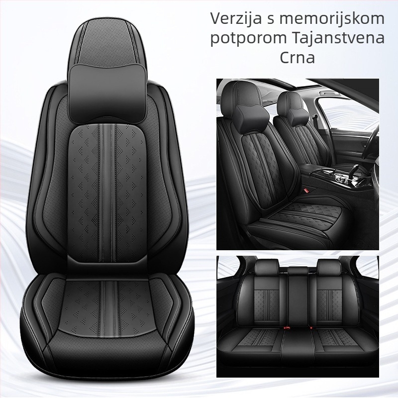 Pad's Navlaka za auto sjedalo - PU površina, punjenje od pjene, šivani rub, universalno za sve sezone