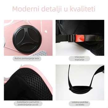 Kaciga za električni motocikl, 3/4 stil, ABS, 3C certifikat, za odrasle, zimska uporaba (ABS, 3C certifikat, 3/4 stil, odrasli, zima)