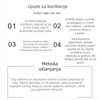 Wang Leehom Privremena tetovačka naljepnica – podrška fanova za turneju 2025, montaža usisnom čašicom, bez prilagodbe