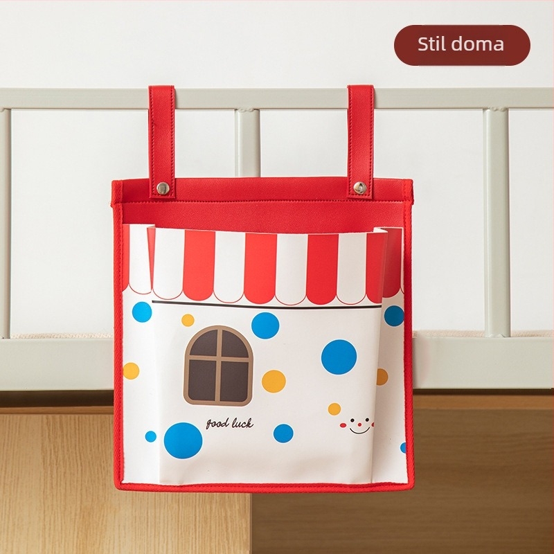 PU viseća vrećica za skladištenje – jednostavan moderni zidni organizator za donje rublje, čarape, knjige i grickalice