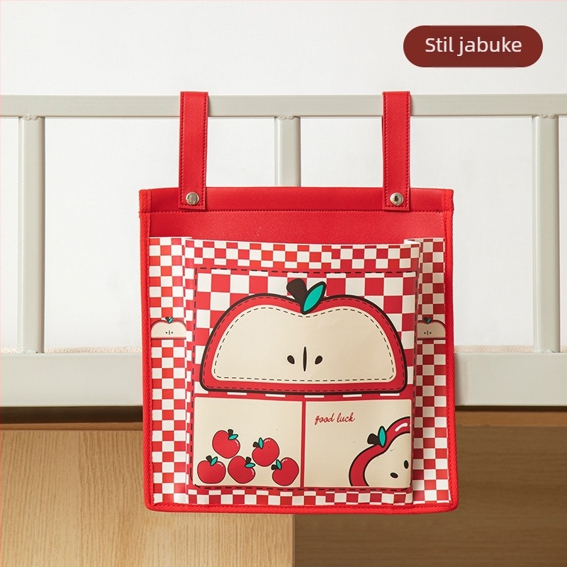 PU viseća vrećica za skladištenje – jednostavan moderni zidni organizator za donje rublje, čarape, knjige i grickalice