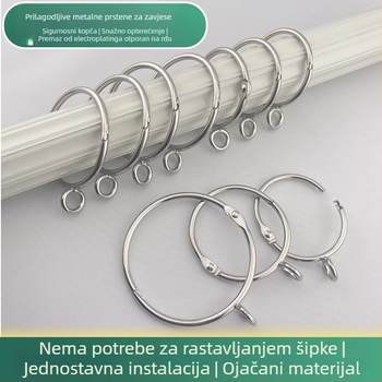 Prsten za zavjesu s metalnim kukom — crtani stil; materijal: magnet; kategorija: kopča za zavjese; prilagodba: Ne