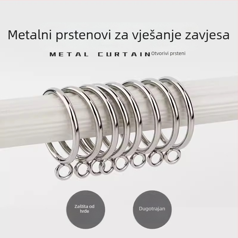 Prsten za zavjesu s metalnim kukom — crtani stil; materijal: magnet; kategorija: kopča za zavjese; prilagodba: Ne