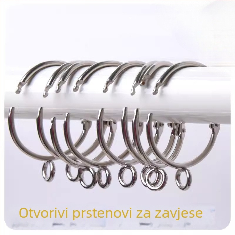 Prsten za zavjesu s metalnim kukom — crtani stil; materijal: magnet; kategorija: kopča za zavjese; prilagodba: Ne