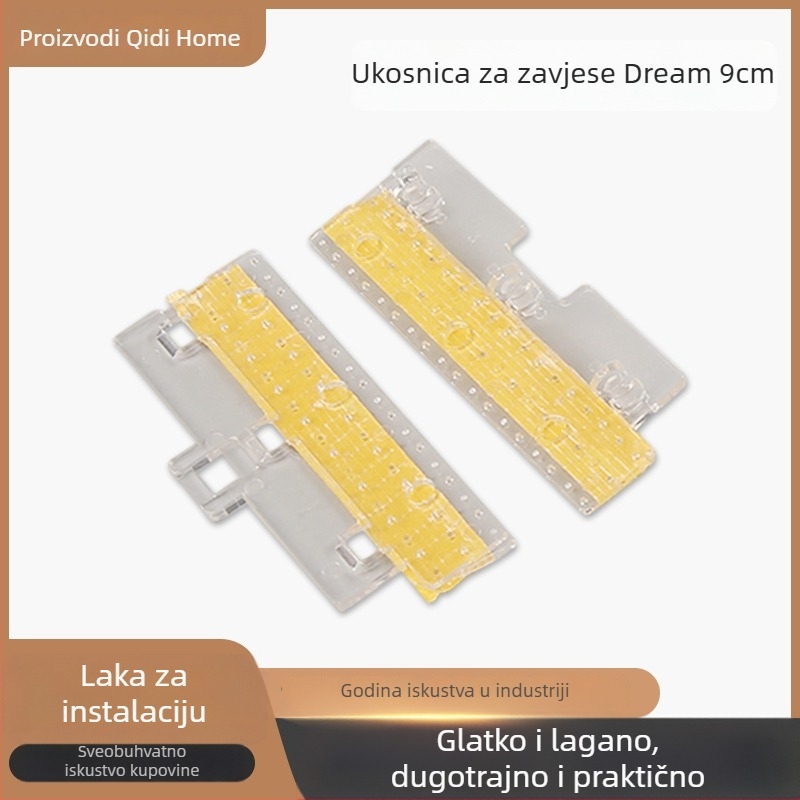 Klip za zavjese – pribor; kompatibilan sa svim vrstama zavjesa; moderan minimalistički stil; materijal: drugi.