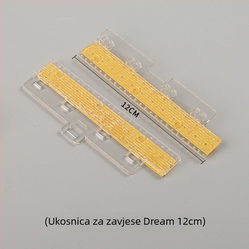 Klip za zavjese – pribor; kompatibilan sa svim vrstama zavjesa; moderan minimalistički stil; materijal: drugi.